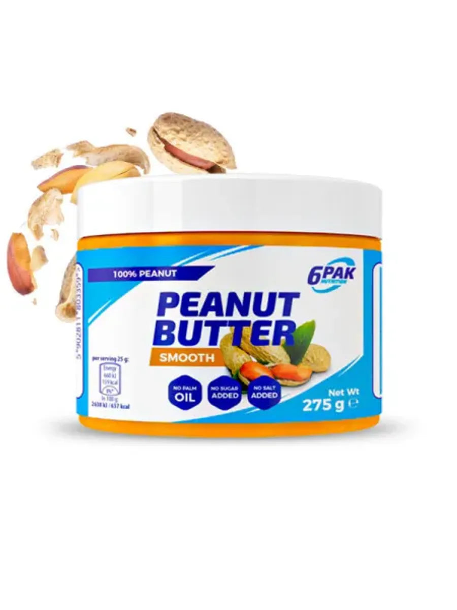 6PAK Peanut Butter, 275g, Smooth