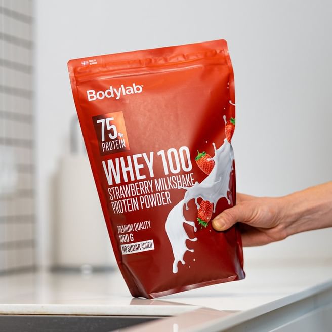 Whey 100 Strawberry Milkshake